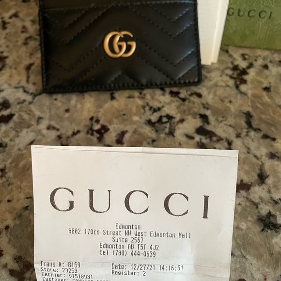 SOLD - Brand New Authentic Gucci Card Holder - Picture 2 of 5